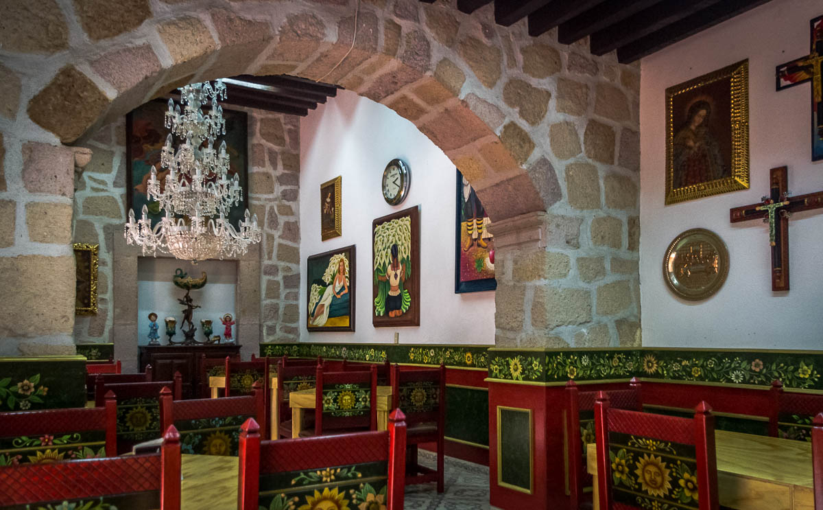 Dining rooms at El Taquito