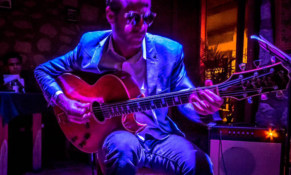 Amati Jazz Club Special Appearance - Rotem Sivan - Guitar with Hernan Hecht - Drums and Alonso Lopez - String Bass - Rotem Sivan - Guitar with Hernan Hecht - Drums and Alonso Lopez - String Bass
