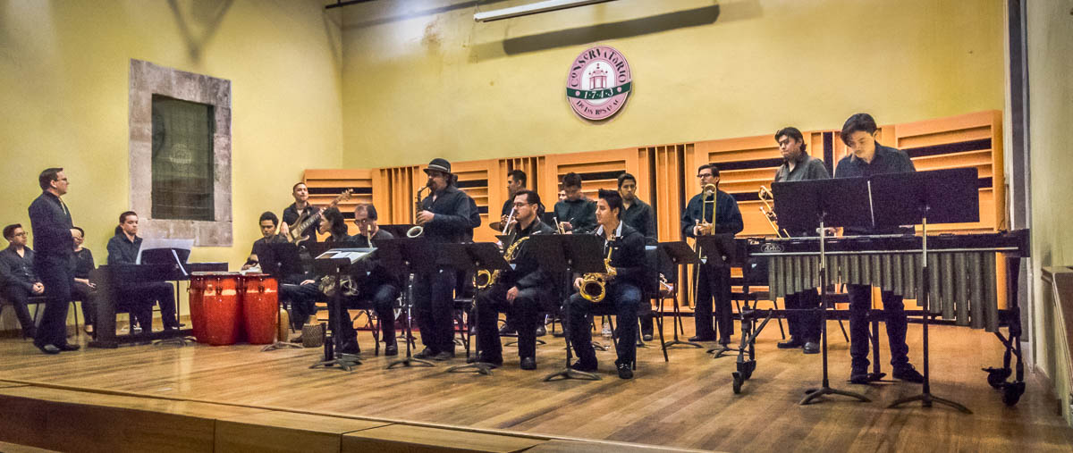 Conservatorio de las Rosas Latin Jazz Orchestra Concierto en la Conservatorio de las Rosas