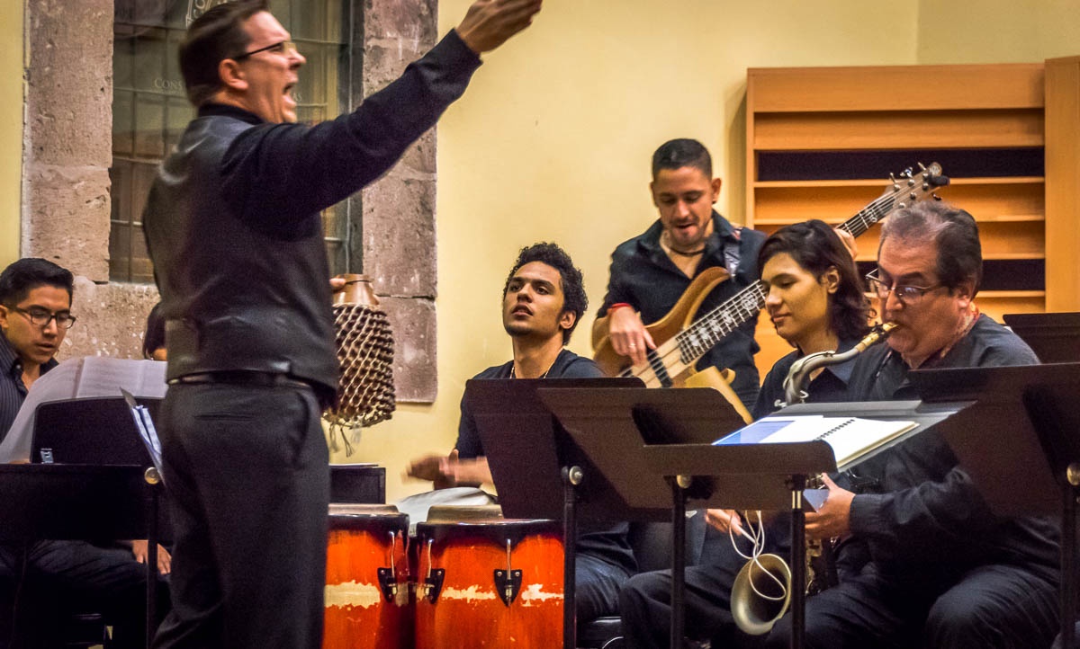 Conservatorio de las Rosas Latin Jazz Orchestra Concierto en la Conservatorio de las Rosas