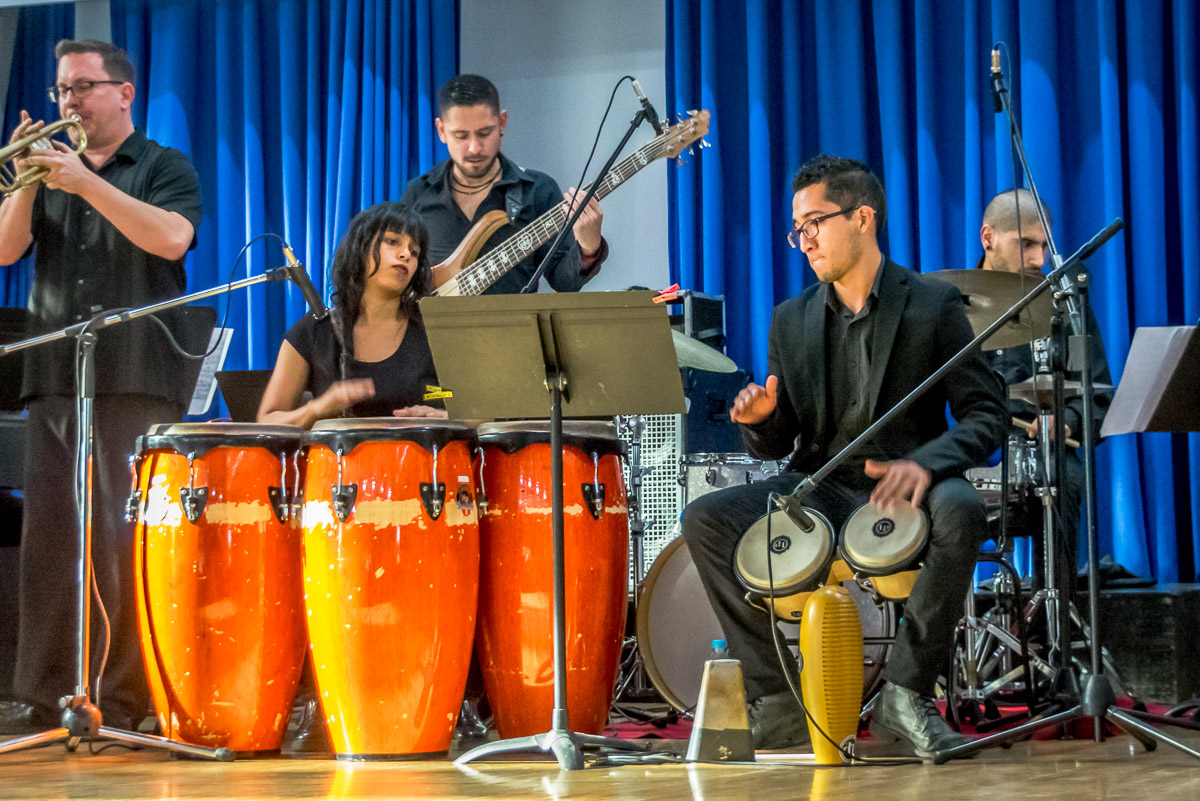 Big Band del Conservatorio de las Rosas en UVAC