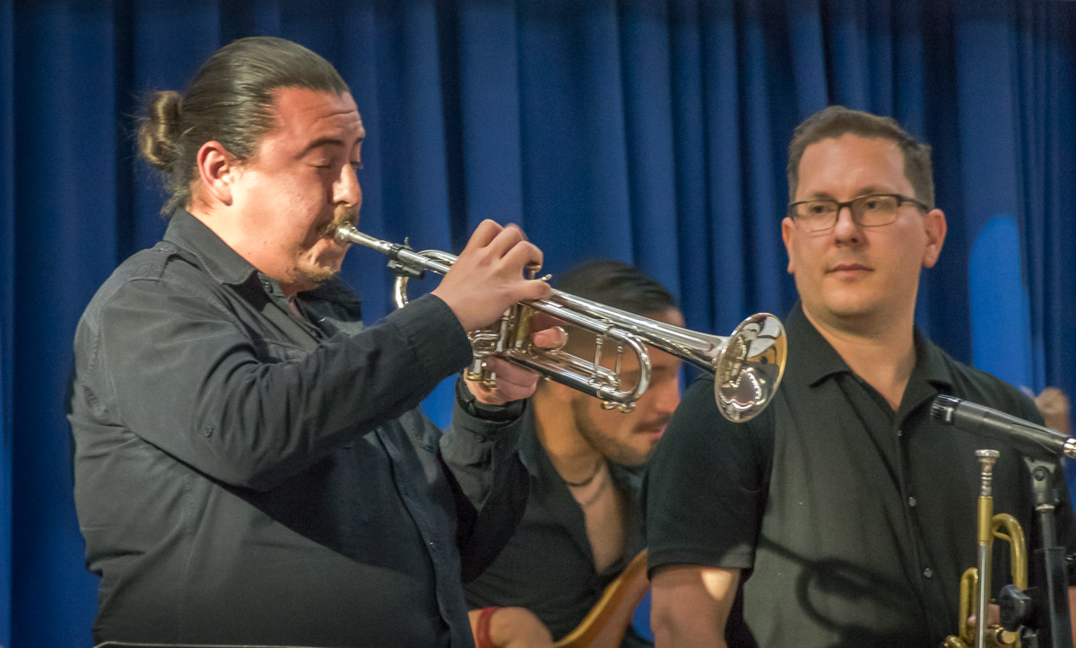 Big Band del Conservatorio de las Rosas en UVAC